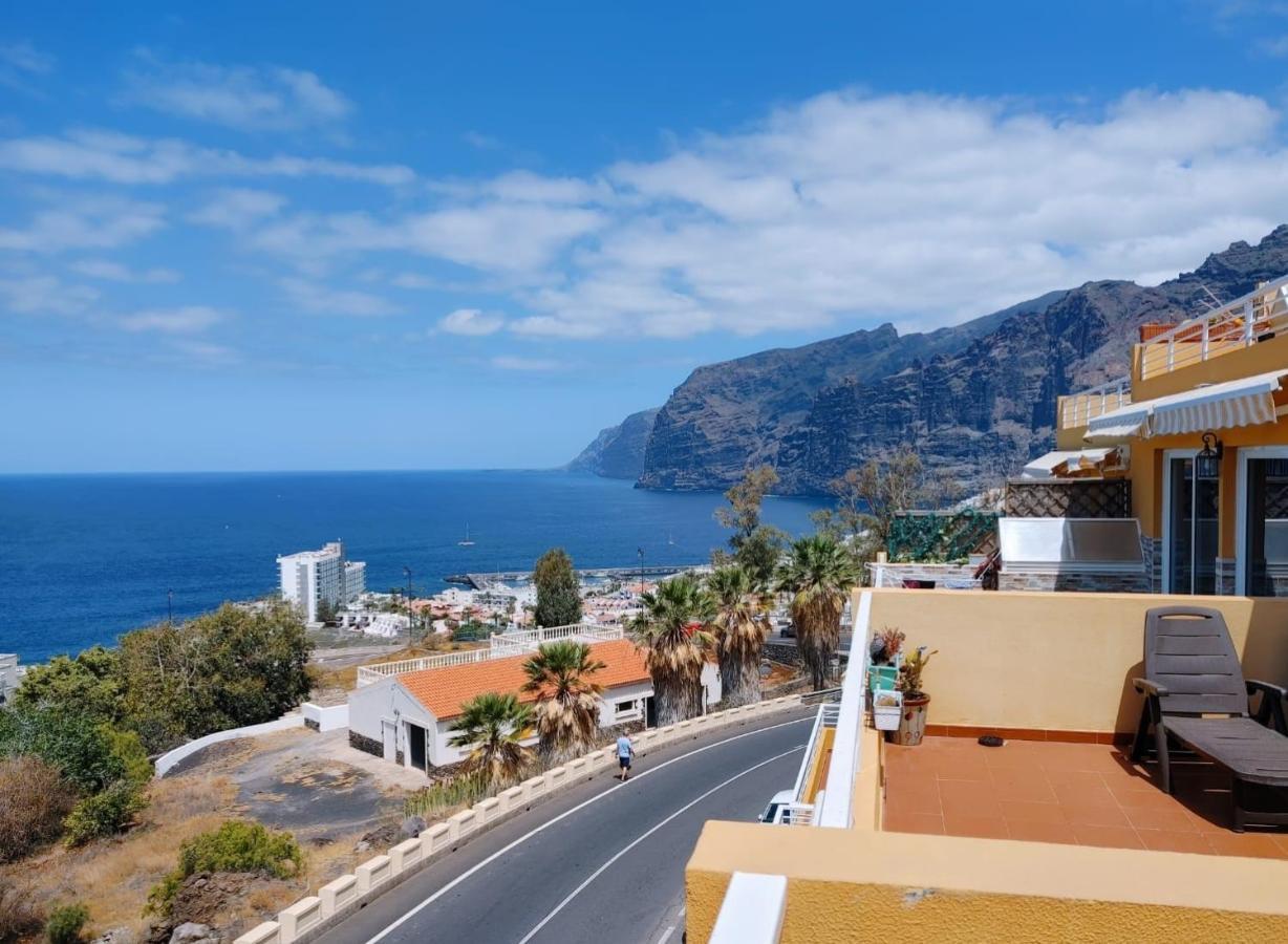 Ferienwohnung Apartamento Naranja, Incredible Ocean View Puerto de Santiago  Exterior foto