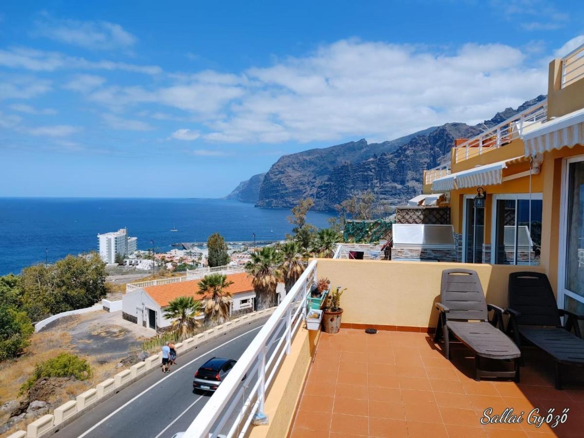 Ferienwohnung Apartamento Naranja, Incredible Ocean View Puerto de Santiago  Exterior foto