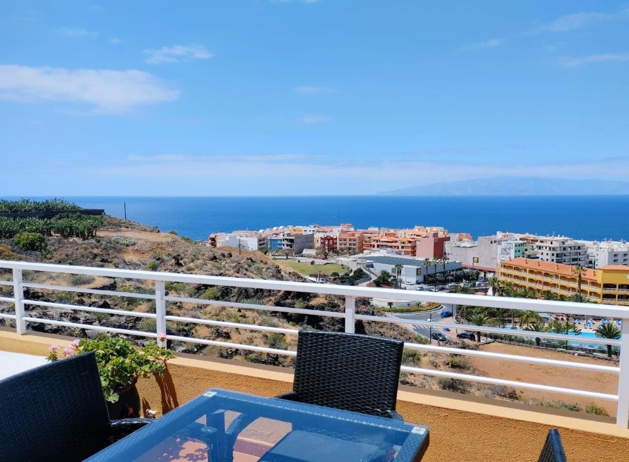 Ferienwohnung Apartamento Naranja, Incredible Ocean View Puerto de Santiago  Exterior foto
